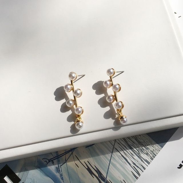 Gemsha-Beaded Stud Earring
