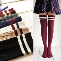 MITU - Knit Over-The-Knee Socks MITU - Knit Over-The-Knee Socks