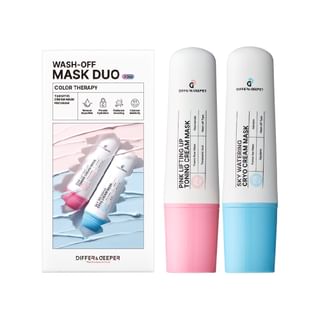 DIFFER & DEEPER - Cream Mask 2 Types Set