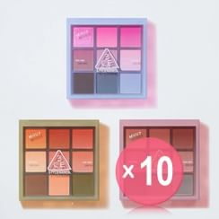 3CE - Multi Eye Color Palette MUUT Edition - 3 Types (x10) (Bulk Box)