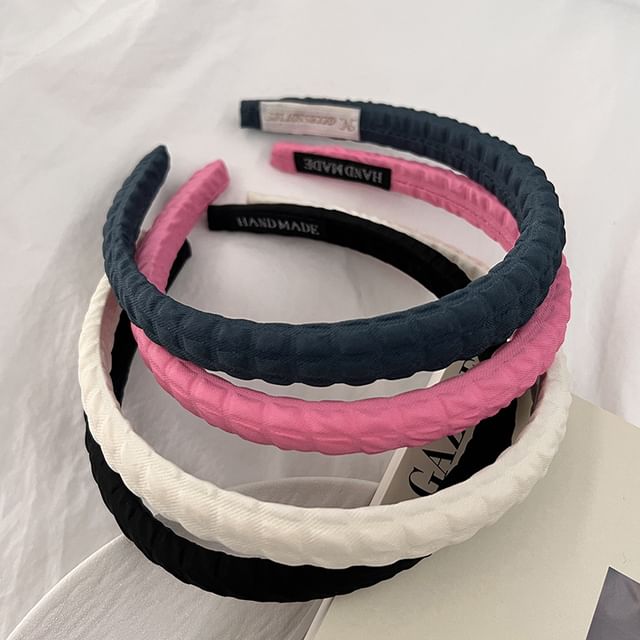 Sesori-Textured Fabric Headband