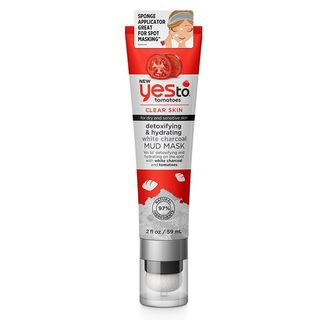 Yes To - Yes To Tomatoes: Detoxifying & Hydrating White Charcoal Mud Mask, 59ml