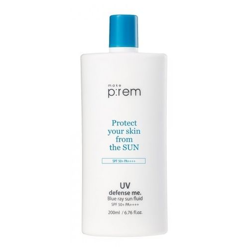 make p:rem UV Defense Me Blue Ray Sun Fluid SPF50+