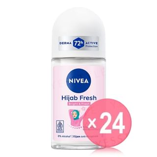 NIVEA - Hijab Fresh Bright & Fresh Vitamin C & Sakura Extract Deodorant Roll On (x24) (Bulk Box)