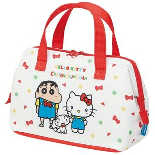 Skater - Hello Kitty X Crayon Shin-Chan Lunch Bag M | YesStyle