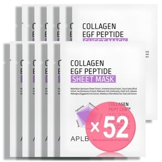 APLB - Collagen EGF Peptide Sheet Mask Set (x52) (Bulk Box)