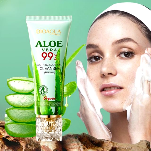 BIOAQUA Aloe Vera Soothing Clarifying Cleanser #Cleanser