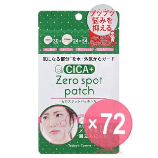 Today's Cosme - Zero Spot Cica Patch (x72) (Bulk Box)