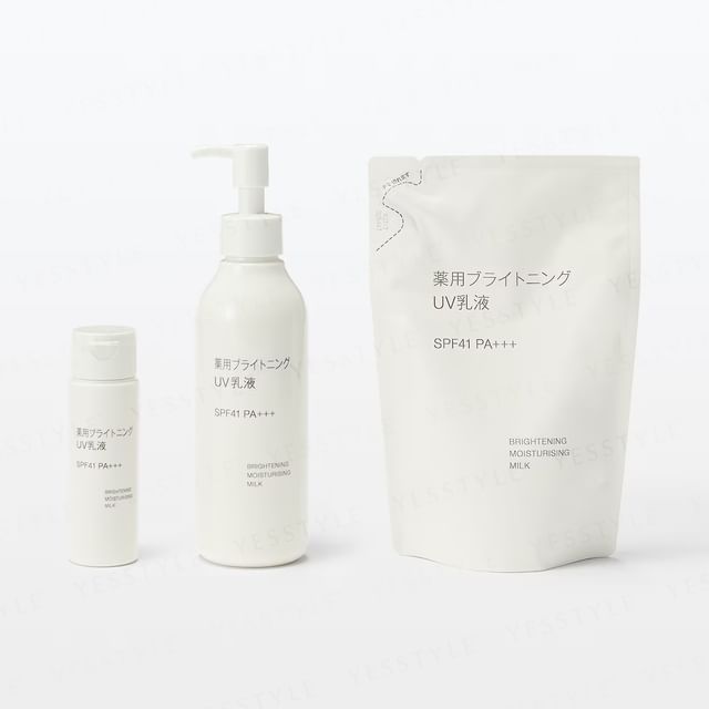 UV PROTECT MILK SPF41 PA+ 2本セット MUJI - UV Brightening Moisturising Milk SPF 41 PA+++ | YesStyle
