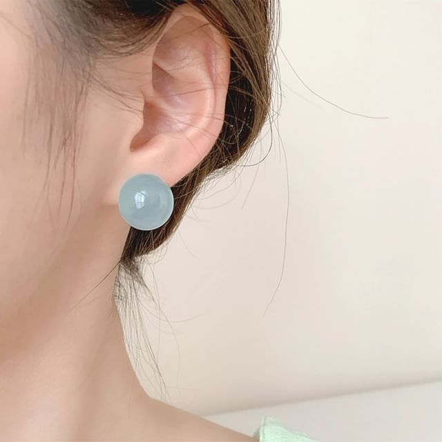 Joodii-Beaded Stud Earring