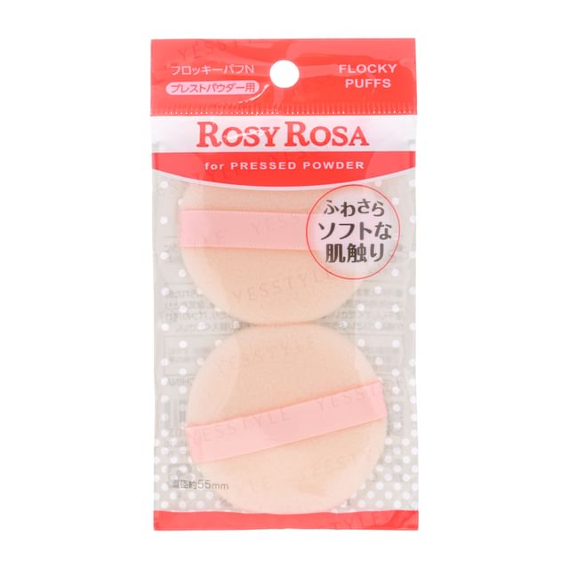 Chantilly-Rosy Rosa Flocky Puff N