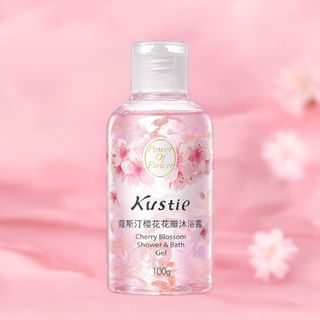 Kustie - Cherry Blossom Petal Showr Gel (Travel Size)