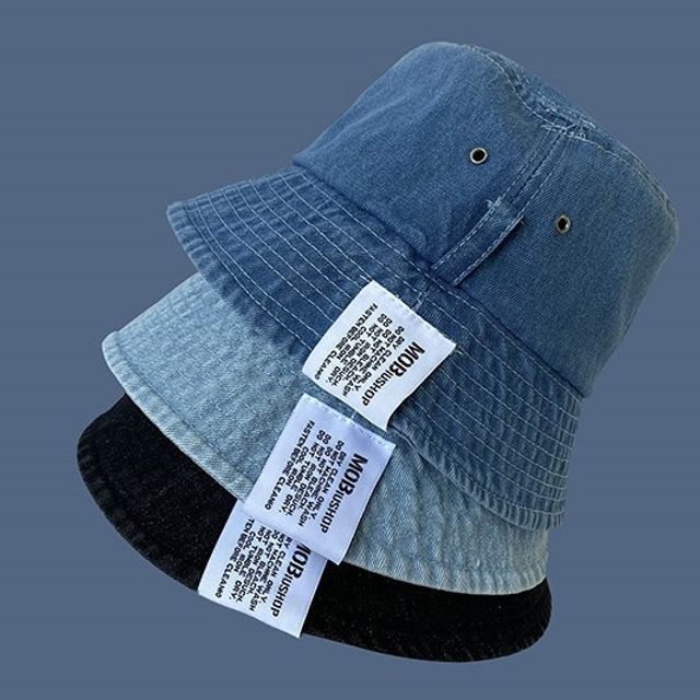 Oktokki - Tag Denim Bucket Hat | YesStyle