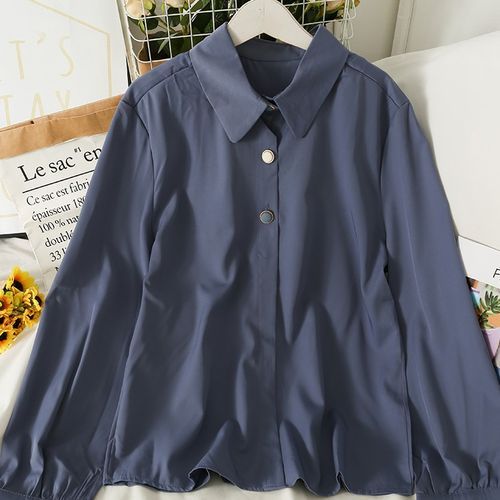 Lemongrass - Two-Buttons Loose Shirt in 5 Colors | YesStyle