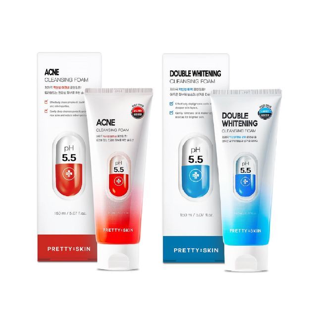 Pretty skin-Cleansing Foam - 2 Types