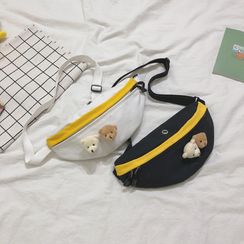 Katleon - Print Lettering Belt Bag Katleon - Print Lettering Belt Bag