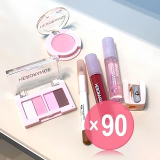 HERORANGE - Set of 6: Girl Pink Makeup Gift Box - Pinky (x90) (Bulk Box)