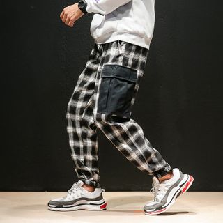 plaid skater pants