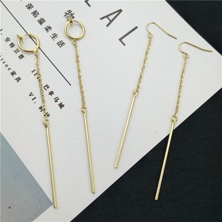 Jael-Metallic Bar Earring