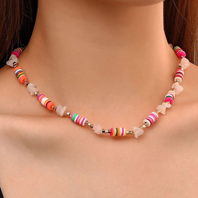 Clay bead bracelet | Homemade bracelets, Clay bead necklace, Clay beads