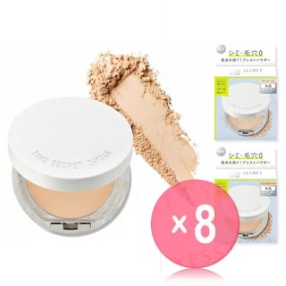 MSH - Time Secret Mineral Pressed Powder SPF 50+ PA++++ (x8) (Bulk Box)