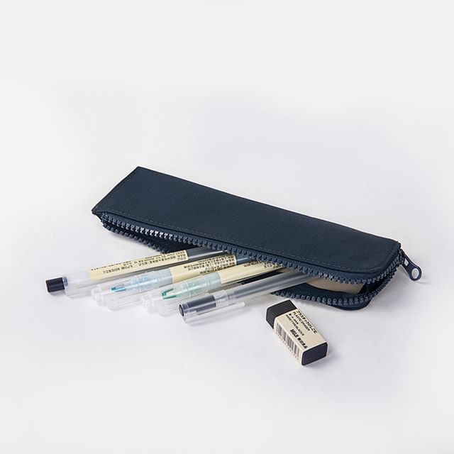 Melois-Plain Fabric Pencil Case