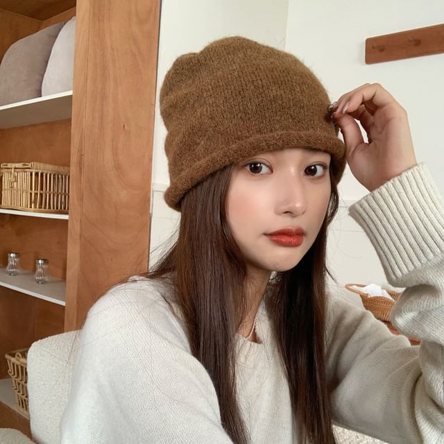 Raconteur-Plain Knit Beanie