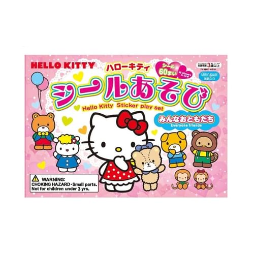 DAISO - Sanrio Hello Kitty Eyeryone Friends Sticker Play Set