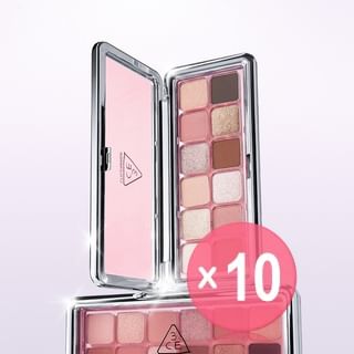 3CE - NEW TAKE Series 12-Color Eyeshadow Palette - Pink Journey  (x10) (Bulk Box)