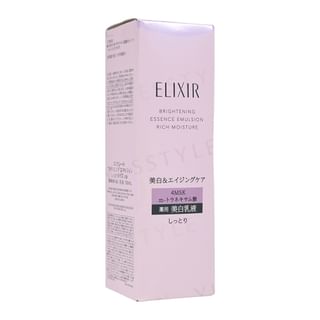 Shiseido - Elixir Brightening Essence Emulsion Rich Moisture