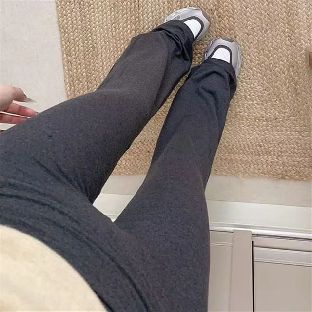 【U LAN】Eris Basic Bootcut Pants Nozzle Quiz - Vrc Bootcut Pants - Grey • Shop Now