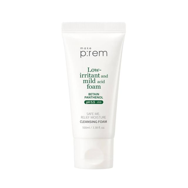 make p-rem-Safe Me Relief Moisture Cleansing Foam - Mousse Detergente Viso Purificante