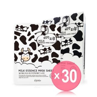 esfolio - Pure Skin Milk Essence Mask Sheet Set 10pcs (x30) (Bulk Box)