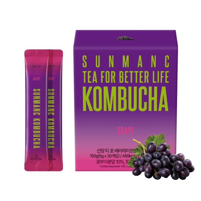 SUNMANC-Kombucha Tè Fermentato - Tea For Better Life Kombucha 8 Varianti
