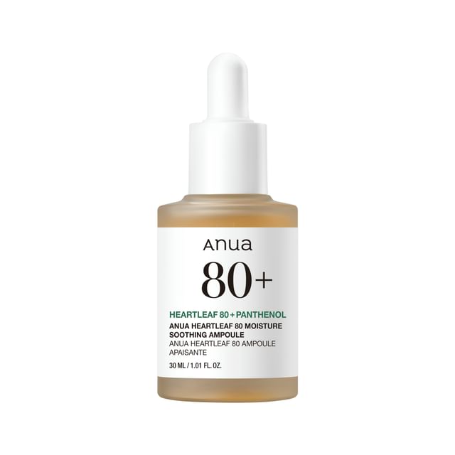 Anua-Heartleaf 80 Moisture Soothing Ampoule-Version 2025 30 Ml