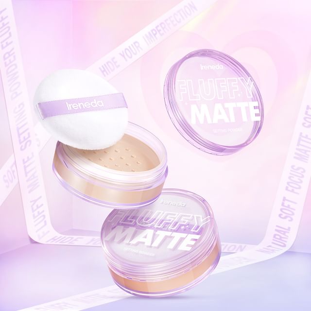 IRENEDA-Fluffy Matte Setting Powder - 3 Colors
