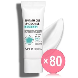 Buy APLB - Glutathione Niacinamide Sunscreen (x80) (Bulk Box) in Bulk