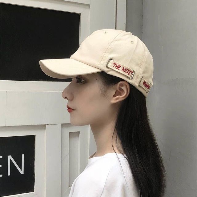 FROME-Lettering Embroidered Baseball Cap