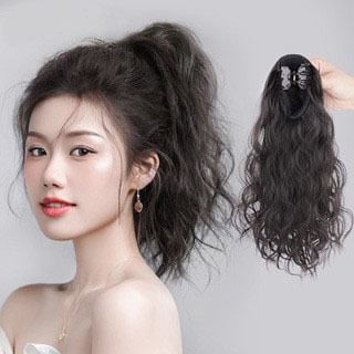 Jasmintinea-Hair Extension - Wavy Ponytail