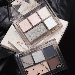 biya - Bottom Logic Eyeshadow Palette - 6 Types