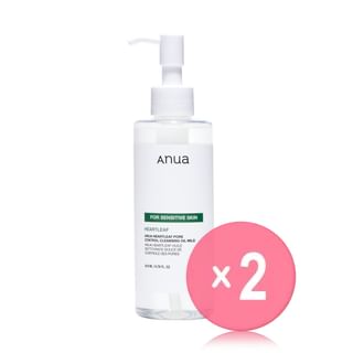 Anua - Heartleaf Pore Control Cleansing Oil Mild 2pcs Bundle Set