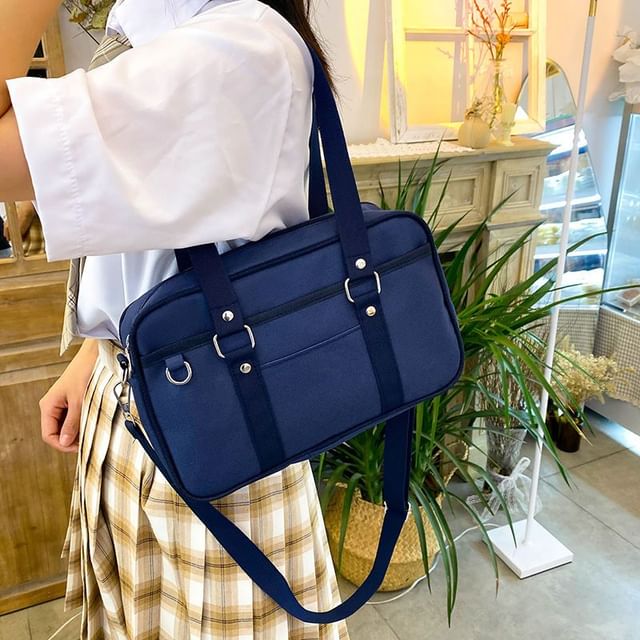 Skyglow-Two Tone Nylon Tote Bag