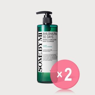 SOME BY MI - AHA, BHA, PHA 30 Days Miracle Acne Clear Body Cleanser OTC Version 2pcs Bundle Set