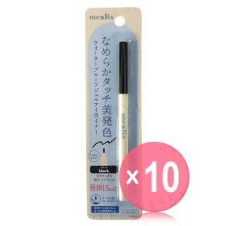 mealis - Gel Eyeliner Black (x10) (Bulk Box)