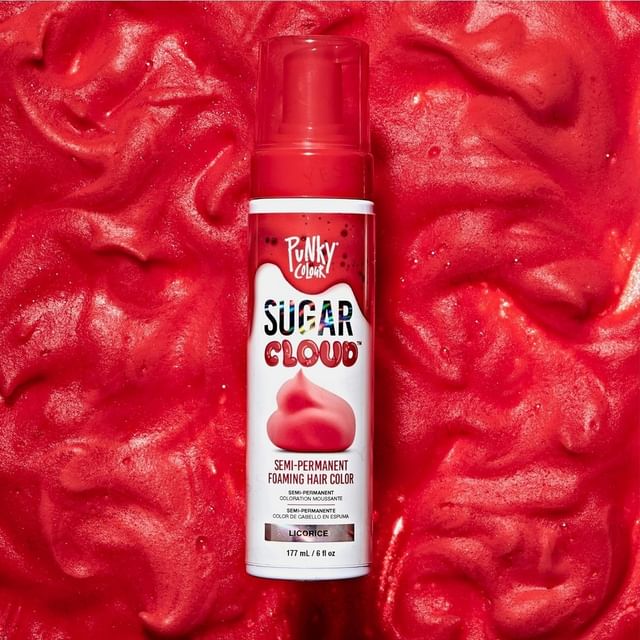 Punky Colour-Sugar Cloud Semi Permanent Foam Color Licorice