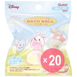 Skater - Disney Bath Ball With Mascot Ufufy Series Honey (x20) (Bulk Box)