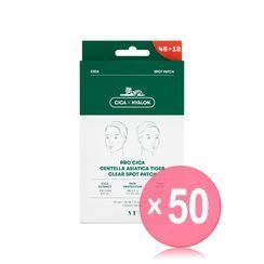 VT - Pro Cica Centella Asiatica Tiger Clear Spot Patch Set (x50) (Bulk Box)