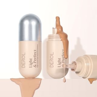 DEROL - Light & Perfect High-concealer Liquid Foundation - 4-5