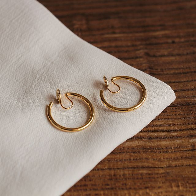 pexrl jewelry-Hoop Ear Cuff