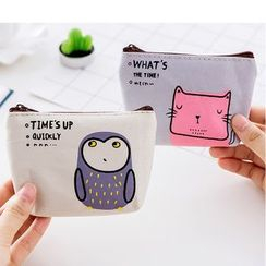 School Time - Printed Coin Purse